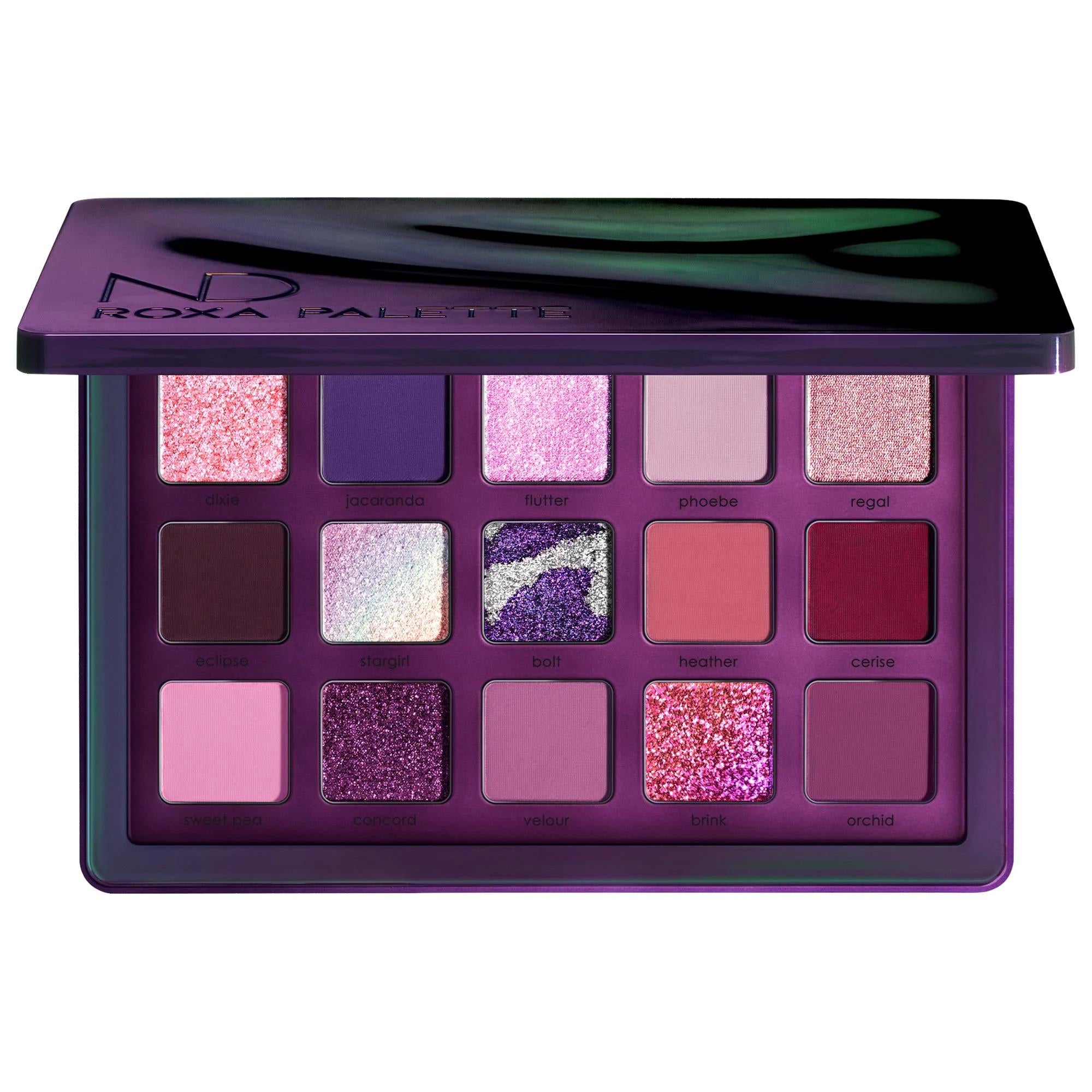 Natasha Denona Roxa Eyeshadow Palette: 15 Vibrant Purple &amp; Fuchsia Shades - Limited Edition, Silky Matte &amp; Sparkling Eyeshadows Natasha Denona Roxa Eyeshadow: Purple &amp; Fuchsia Palette eyeshadow palette, purple eyeshadow, fuchsia eyeshadow, natasha denona roxa, limited edition eyeshadow, silky matte eyeshadow, sparkling eyeshadow, cruelty-free makeup, vibrant eyeshadow palette, professional eyeshadow palette, eyeshadow, makeup, eye makeup, eye palettes, purple eyeshadow look, fuchsia eyeshadow look, smoky ey