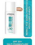 L'Oreal Paris Bright Reveal SPF 50 Tinted Sunscreen: Dark Spot Correcting, Light Coverage, Face Sun Protection L'Oreal Tinted SPF 50 Sunscreen: Dark Spot Corrector, Light Coverage SPF 50 sunscreen, Tinted sunscreen, Dark spot corrector, Light skin sunscreen, Skin tone evening sunscreen, Niacinamide sunscreen, Sun protection for face, Loreal sunscreen, Bright Reveal sunscreen, Sunscreen for hyperpigmentation, sunscreen, sun protection, skin care, face sunscreen, tinted moisturizer, dark spot treatment, even 