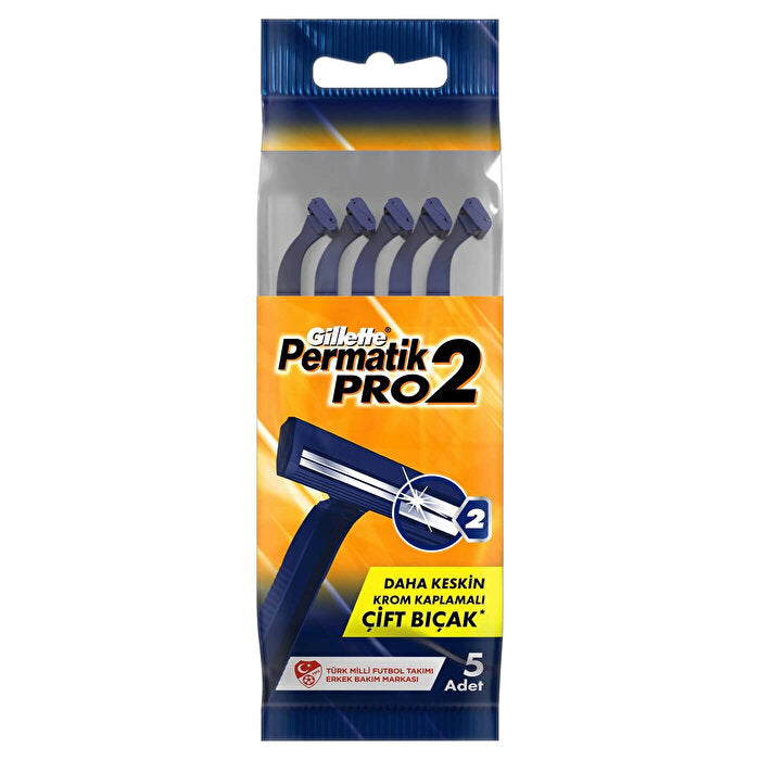 Gillette Performatic 2 Pro Disposable Razors - 5 Pack | Premium Quality - Hygiene Products