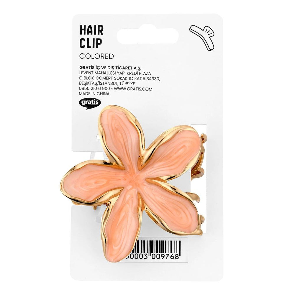 Eklips Flower Claw Clip Pink Hair Accessory 1 pc