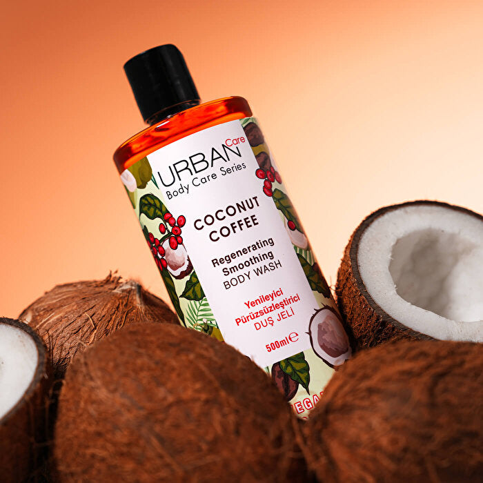 Urban Care Coconut Coffee Refreshing Shower Gel 750ml - Nourishing &amp; Smoothing