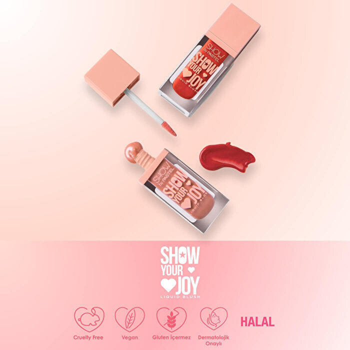 Show Your Joy Liquid Blush 58 - 7 Beautiful Shades | Cruelty-Free