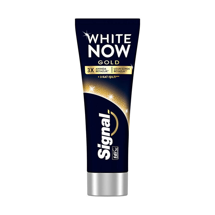 Signal White Now Gold Toothpaste 75ml - Instant Whitening | Stain Removal