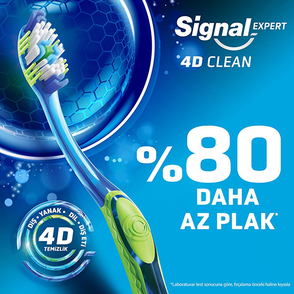 Signal 4D Clean Expert Electric Toothbrush - Advanced Oral Care with 4D Cleaning Technology - view 4