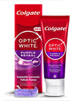 Colgate Optic White Purple Reveal Toothpaste 75ml - Whitening Formula - Toothpaste