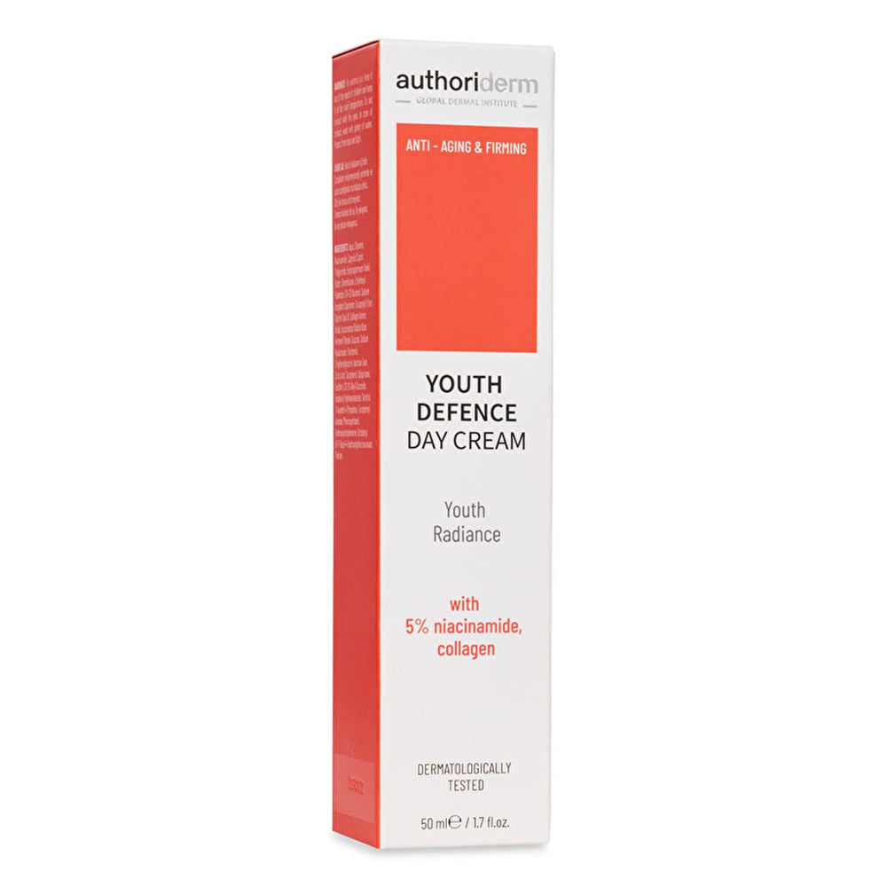 Authoriderm Anti-Aging Day Cream - Moisturizing, Firming, and Anti-Wrinkle Face Cream for Reducing Fine Lines - Face Cream