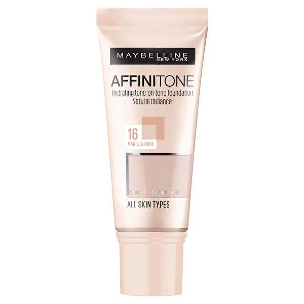Maybelline Affinitone Foundation - Natural Finish, Hydrating Formula with Argan Oil & Vitamin E - 30ml Maybelline Affinitone Foundation - Natural & Hydrating Maybelline Affinitone Foundation, Natural Finish Foundation, Hydrating Foundation, Argan Oil Makeup, Vitamin E Foundation, Foundation Makeup, Flawless Finish, Hydrating Makeup, Natural Colored Pigments, Anti-Aging Makeup, Makeup for Dry Skin, Everyday Makeup, Skincare Makeup, Long-Lasting Foundation