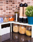 Decobella Adjustable Shelf Organizer - Rotating Storage Solution for Home Organization - view 2