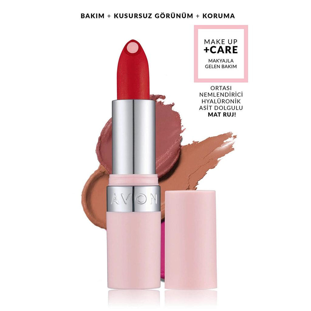 Avon Make Up +Care Hydramatic Matte Lipstick Flame 3.6g
