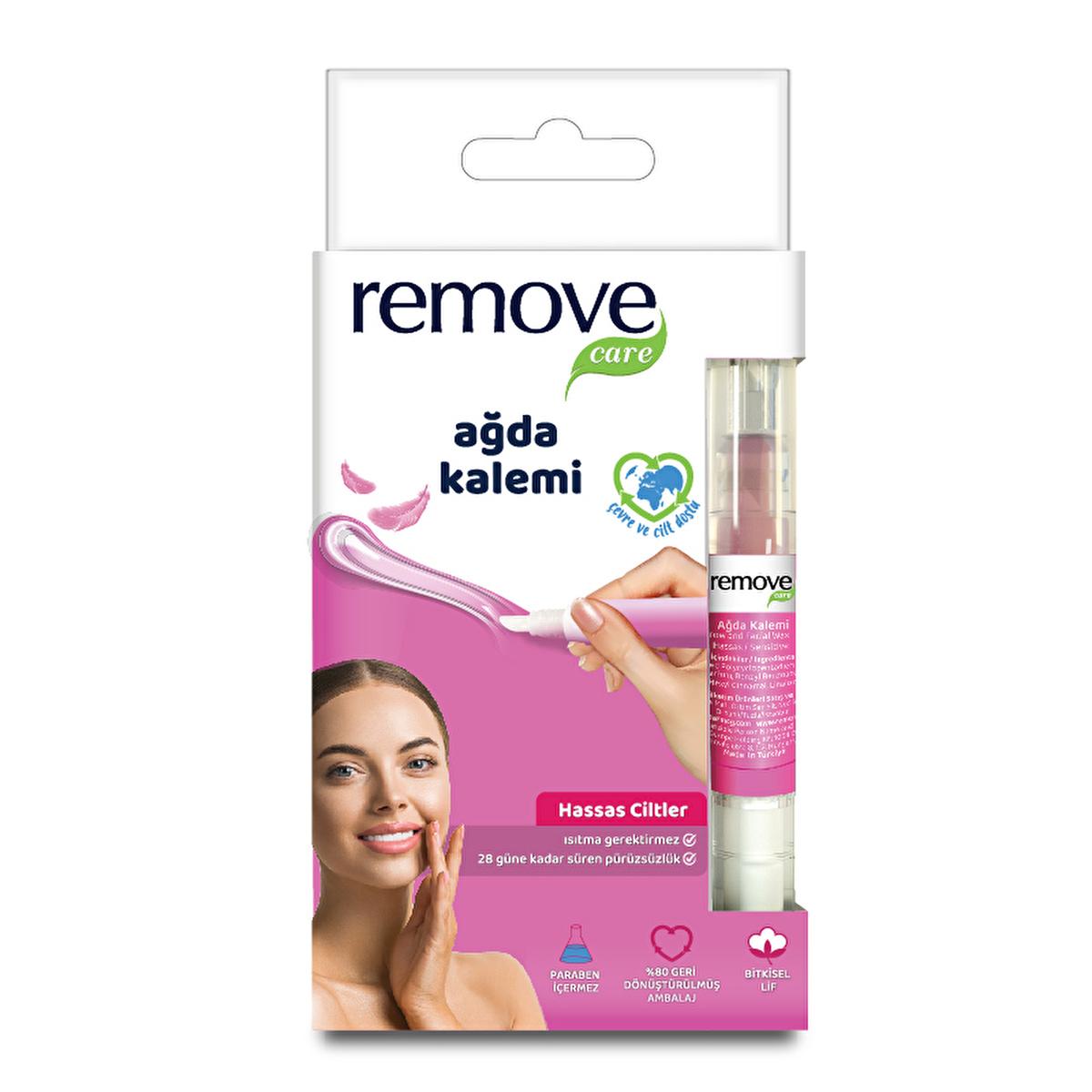 Remove Care Wax Pen for Hair Removal - Easy Eyebrow Shaping &amp; Facial Hair Removal for Sensitive Skin Remove Care Wax Pen for Sensitive Skin - Easy Hair Removal wax pen, hair removal, eyebrow shaping, facial hair removal, sensitive skin, natural ingredients, easy to use, convenient, dermatologically tested, long-lasting results, smooth skin, beauty routine, DIY hair removal, portable waxing solution