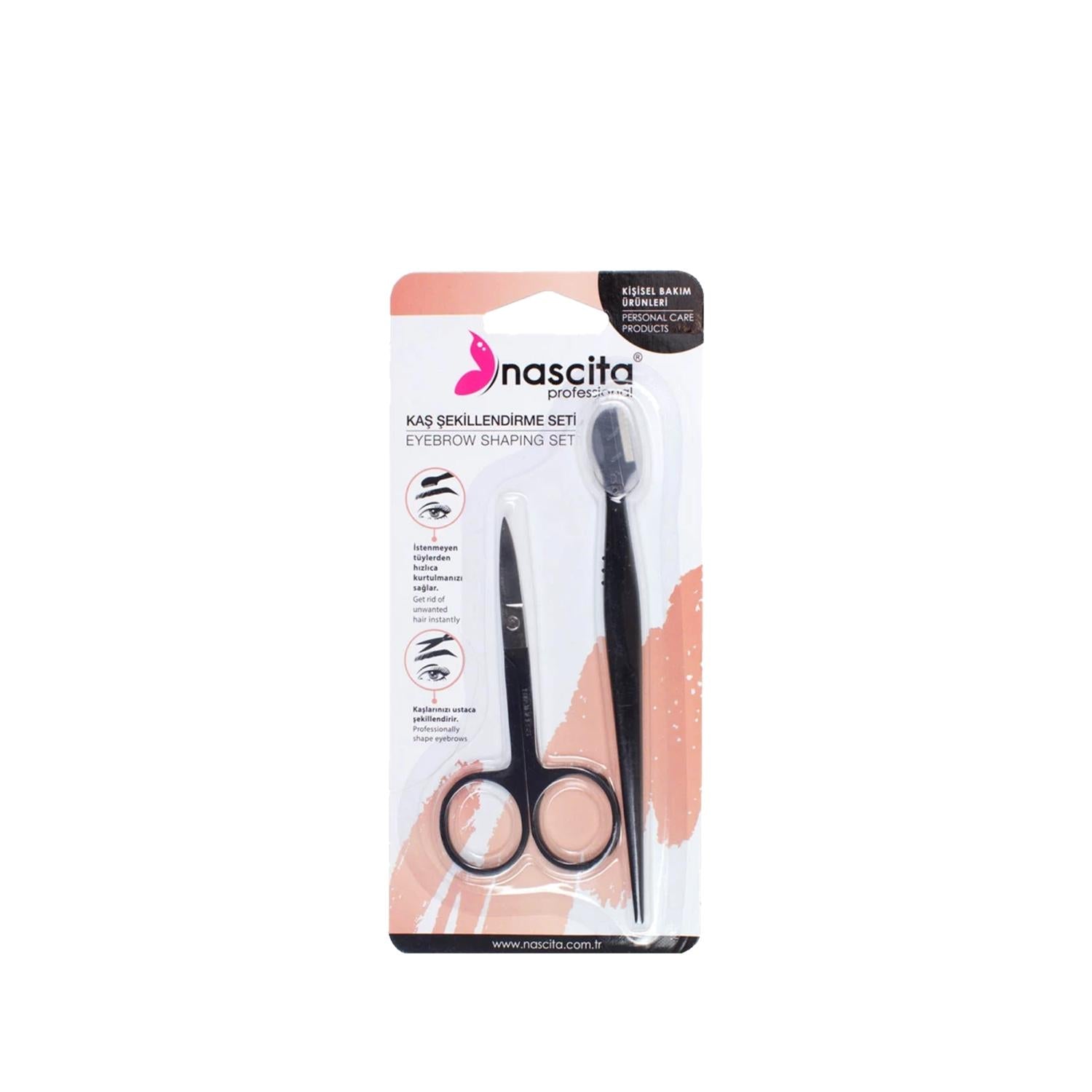 Nascita Eyebrow Shaping Set - Precise Grooming Kit for At-Home Use - NASRAZOR0004 Nascita Eyebrow Shaping Set - Precise At-Home Grooming eyebrow shaping set, eyebrow grooming kit, Nascita beauty products, at-home beauty tools, eyebrow maintenance kit, beauty essentials, grooming tools, precision grooming, at-home grooming, beauty routine, cosmetic kit, personal care