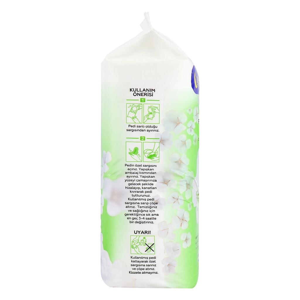 Benri Ultra Hygienic Cotton Night Pads for Comfort 48-Pack