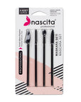 Nascita 4-Piece Silicone Mascara and Brow Brush Set