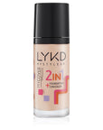 LYKD 2 in 1 Foundation & Concealer 136 Warm Sand