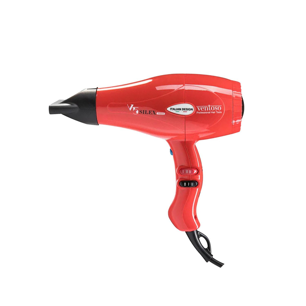 Ventoso V5 Silex5000 Professional Hair Dryer Red