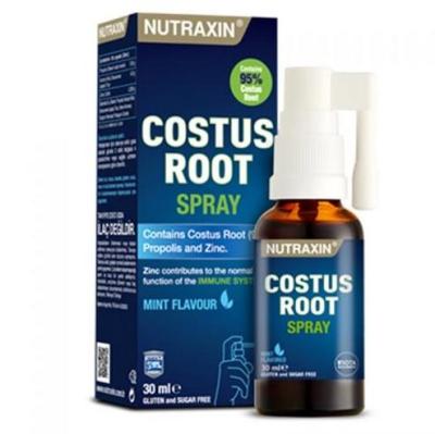 nutraxin costus root mint spray 30ml front view, nutraxin costus root mint spray 30ml side view Nutraxin Costus Root Mint Spray - Refreshing Formula | 30 ml Nutraxin Costus Root Mint Spray - Refreshing Formula | 30 ml nutraxin, costus-root, mint-spray, vegetarian, health-conscious, natural-remedies, oral-care, vegan-friendly, daily-supplements, ai-generated