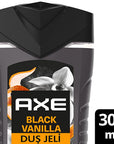 Axe Black Vanilla 3-in-1 Shower Gel for Body, Hair & Face 300 ml