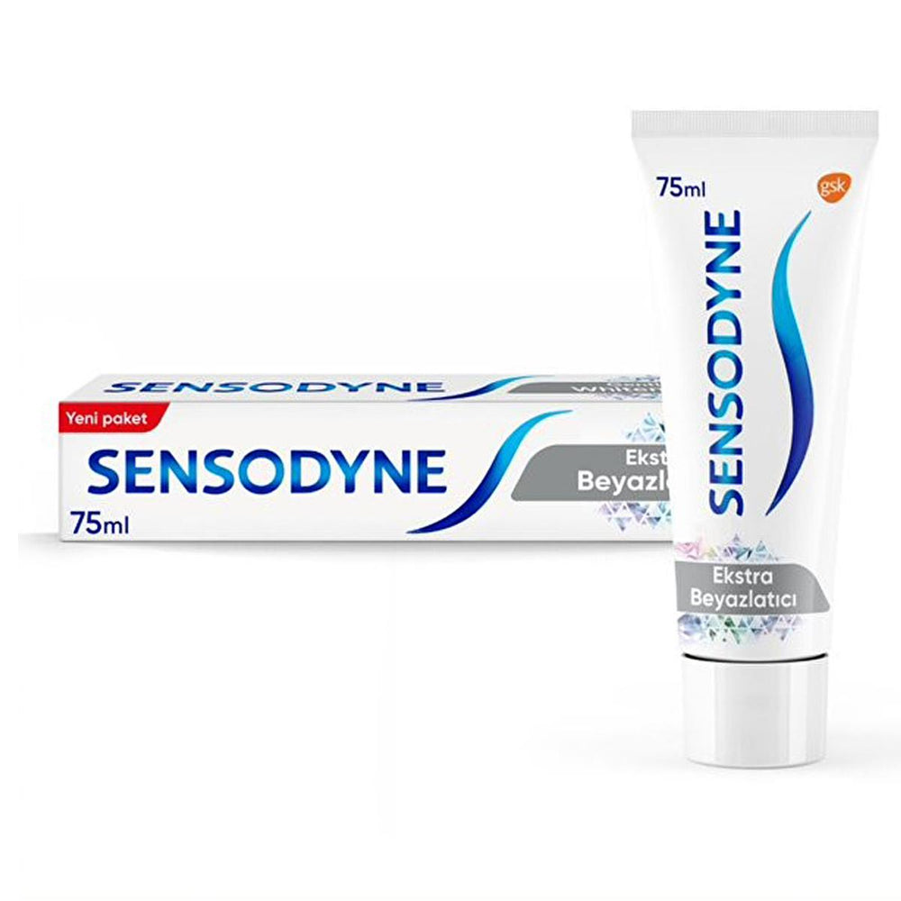 Sensodyne Sensitive Teeth Whitening Toothpaste with Fluoride - 2.54 fl oz - view 5