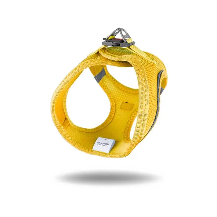 Tailpetz Air-Mesh Dog Harness Breathable Comfort Yellow Small