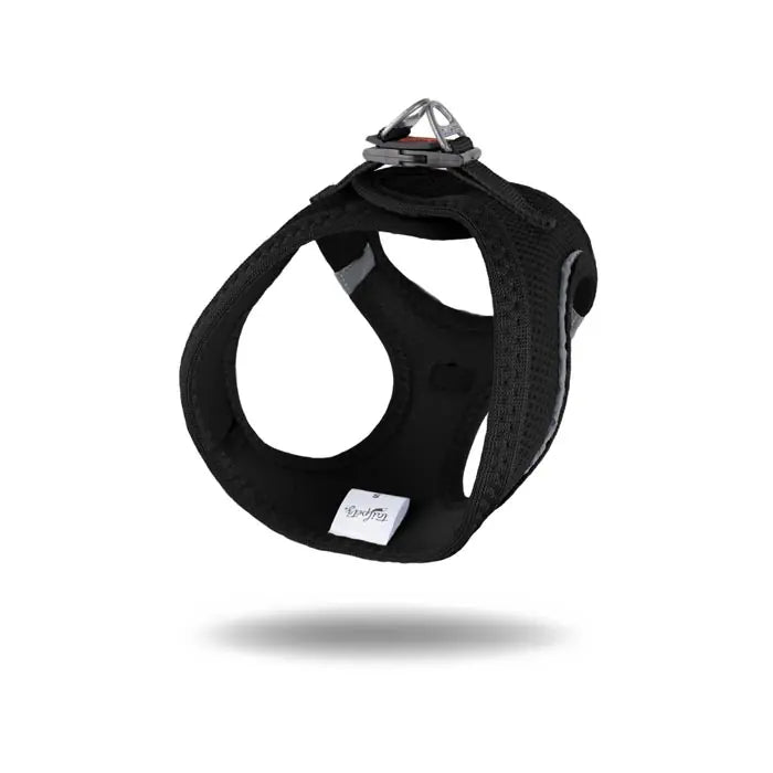 TailPetz Air-Mesh Dog Harness Breathable Comfort Black