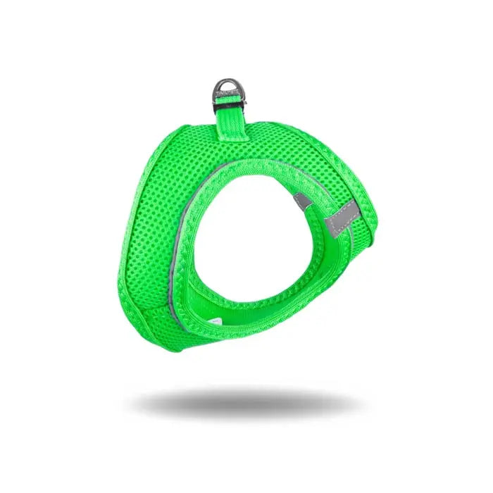 Tailpetz Air-Mesh Dog Harness Neon Green Breathable Mesh