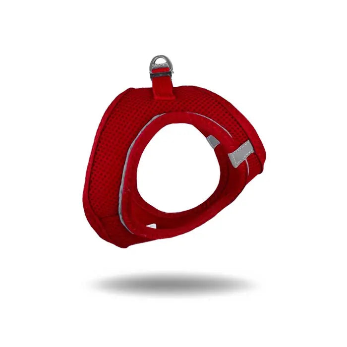 TailPetz Air-Mesh Dog Harness Breathable Comfort Red