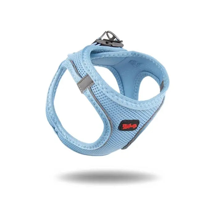TailPetz Air-Mesh Dog Harness Breathable Comfort Blue Medium