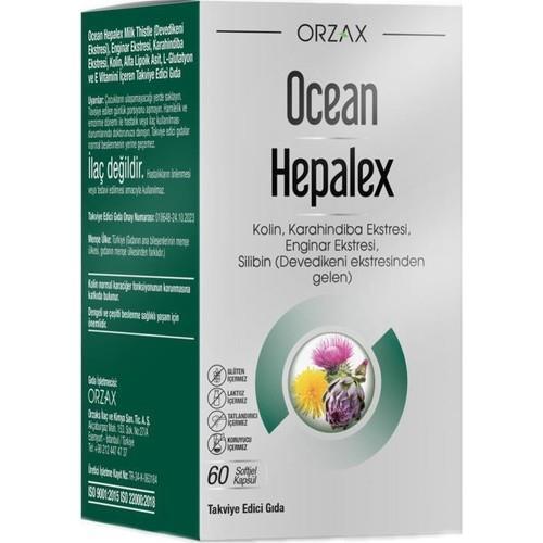 Ocean Hepalex: Advanced Liver Support & Detox - Milk Thistle, Artichoke, Dandelion, Choline, Antioxidant Supplement - 60 Softgels Ocean Hepalex: Liver Support & Detox | Milk Thistle, Artichoke liver support supplement, liver health detox, milk thistle extract, artichoke extract supplement, dandelion extract liver, choline supplement, alpha lipoic acid supplement, glutathione supplement, antioxidant supplement, Hepelex, liver cleanse, liver detox, natural detox, liver health, liver function, detoxification, 