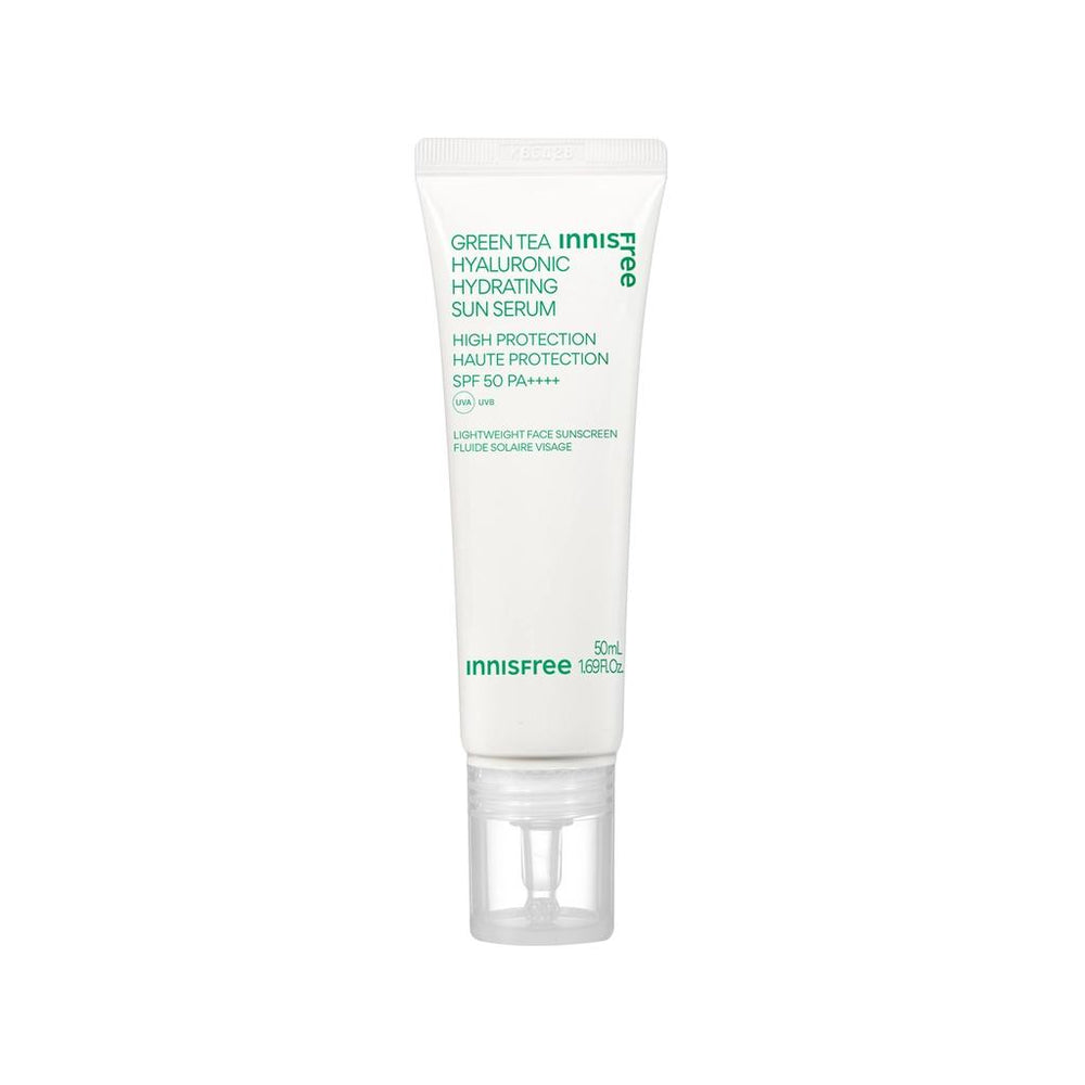 Innisfree Green Tea & Hyaluronic Acid Sun Serum SPF 50 - 50 ml