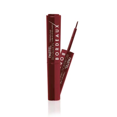 pastel-bordeaux-liquid-eyeliner, eyeliner-swatch-on-skin Pastel Bordeaux Liquid Eyeliner - Intense Color | 0.16 fl oz Bordeaux Liquid Eyeliner - Pastel bordeaux-eyeliner, liquid-eyeliner, pastel-cosmetics, makeup, intense-color, cruelty-free, eyeliner, beauty, cosmetics, ai-generated