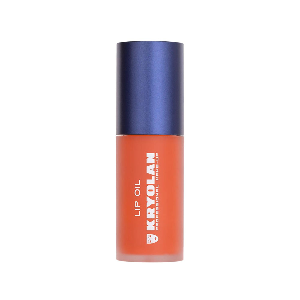 Kryolan Lip Oil Hydrating Gloss in Fiery Orange 7 ml