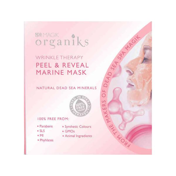Dead Sea Spa Magik Organiks Wrinkle Therapy Face Mask - Anti-Wrinkle, Natural, Organic Skincare - Face Mask