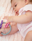Babyjem Silicone Teether Toy Ring Set for Babies - Safe, BPA-Free, and Durable Baby Teething Relief - view 2