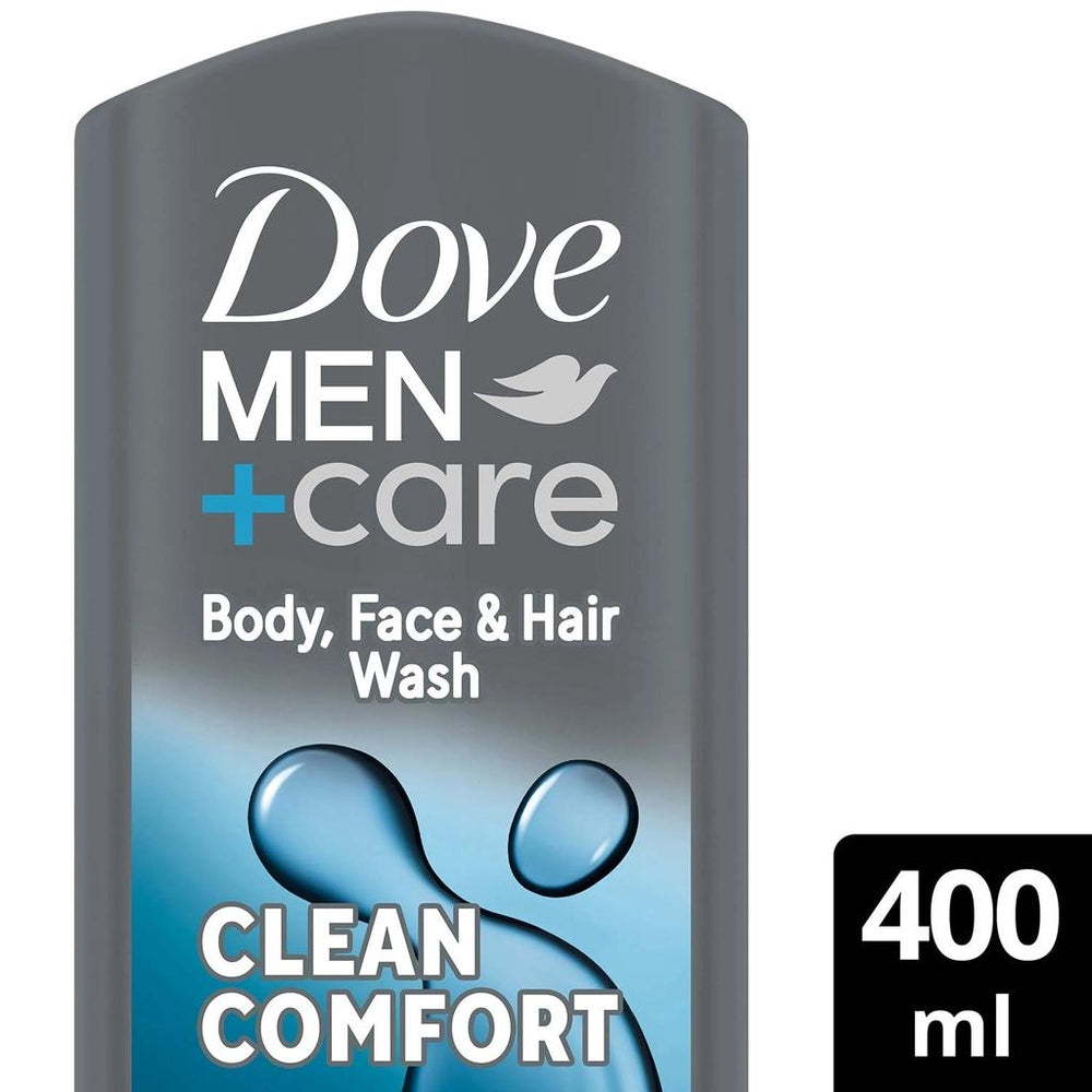Dove Men +Care Clean Comfort Hydrating Body Wash 400 ml