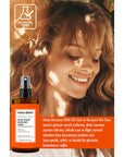Maruderm Heat Protective Hair Serum with Argan Oil - Dual-Phase Formula for Shiny, Protected Hair - Hair Oil