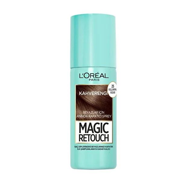 L'Oréal Paris Hair Touch-up Spray for Grey Roots - Quick Root Concealer for Women & Men, 2.54 fl oz L'Oréal Paris Root Touch-up Spray - Quick Grey Hair Concealer root touch-up spray, temporary hair color, grey hair concealer, quick hair dye, hair touch-up for grey roots, L'Oréal Paris, hair care, beauty products, cosmetics, grey root cover, instant hair color, hair color spray, temporary hair color spray, hair touch-up spray for women, hair touch-up spray for men