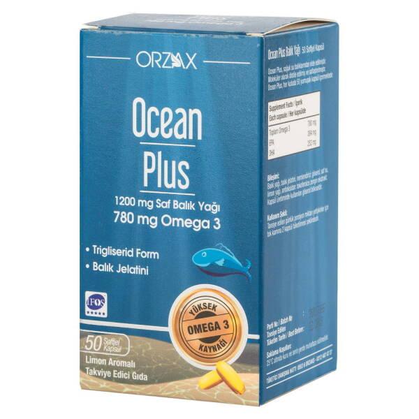 Ocean Plus Omega-3 780mg Fish Oil Capsules - 50 Count | Heart Health Support &amp; Dietary Supplement Ocean Plus Omega-3 780mg Fish Oil Capsules - Heart Health Support Omega-3 supplement, Fish oil capsules, Dietary supplement, Heart health support, Omega-3 fatty acids, EPA, DHA, Cardiovascular health, Cognitive function, Health and wellness, Nutritional supplement, Wellness products