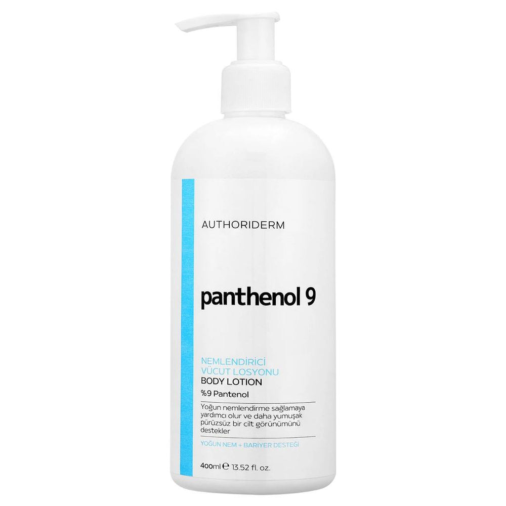 Authoriderm Panthenol 9% Moisturizing Body Lotion 400 ml