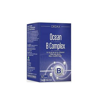OceanB - Vitamin B Complex Supplement, 50 Capsules - image 3