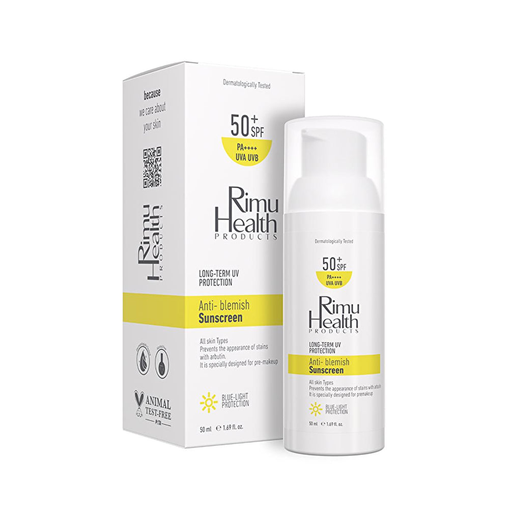 Rimu Health Arbutin & Vitamin C Sunscreen: Even Skin Tone, Reduce Dark Spots & UVA Protection - 50ml Rimu Health Sunscreen: Reduce Dark Spots & Even Skin Tone sunscreen, sunscreen for dark spots, skin tone evening sunscreen, arbutin sunscreen, vitamin C sunscreen, UVA protection sunscreen, hyperpigmentation sunscreen, lekeli ciltler için güneş kremi, cilt tonu eşitleyici güneş kremi, güneş kremi, sun protection, dark spot treatment, hyperpigmentation, arbutin, vitamin C, skincare, licorice extract, hyaluron