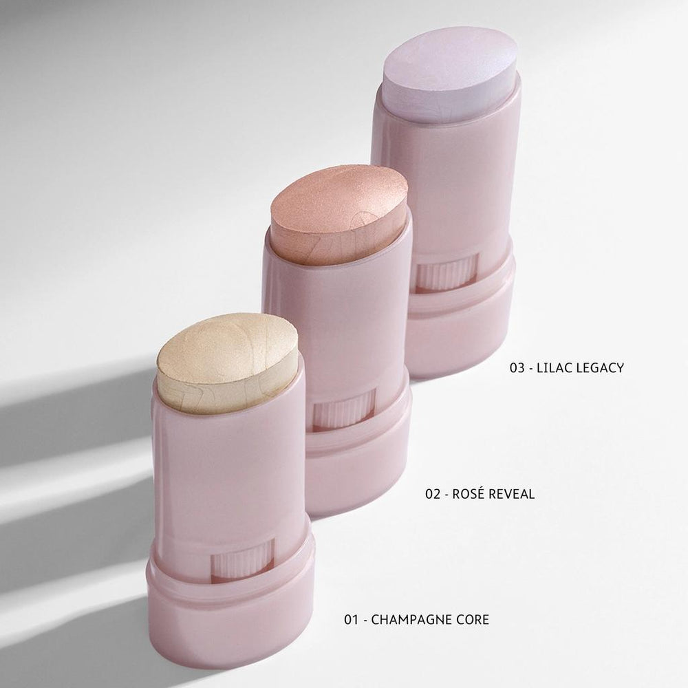 Astra Stick Highlighter 03 Lilac Legacy for Radiant Glow
