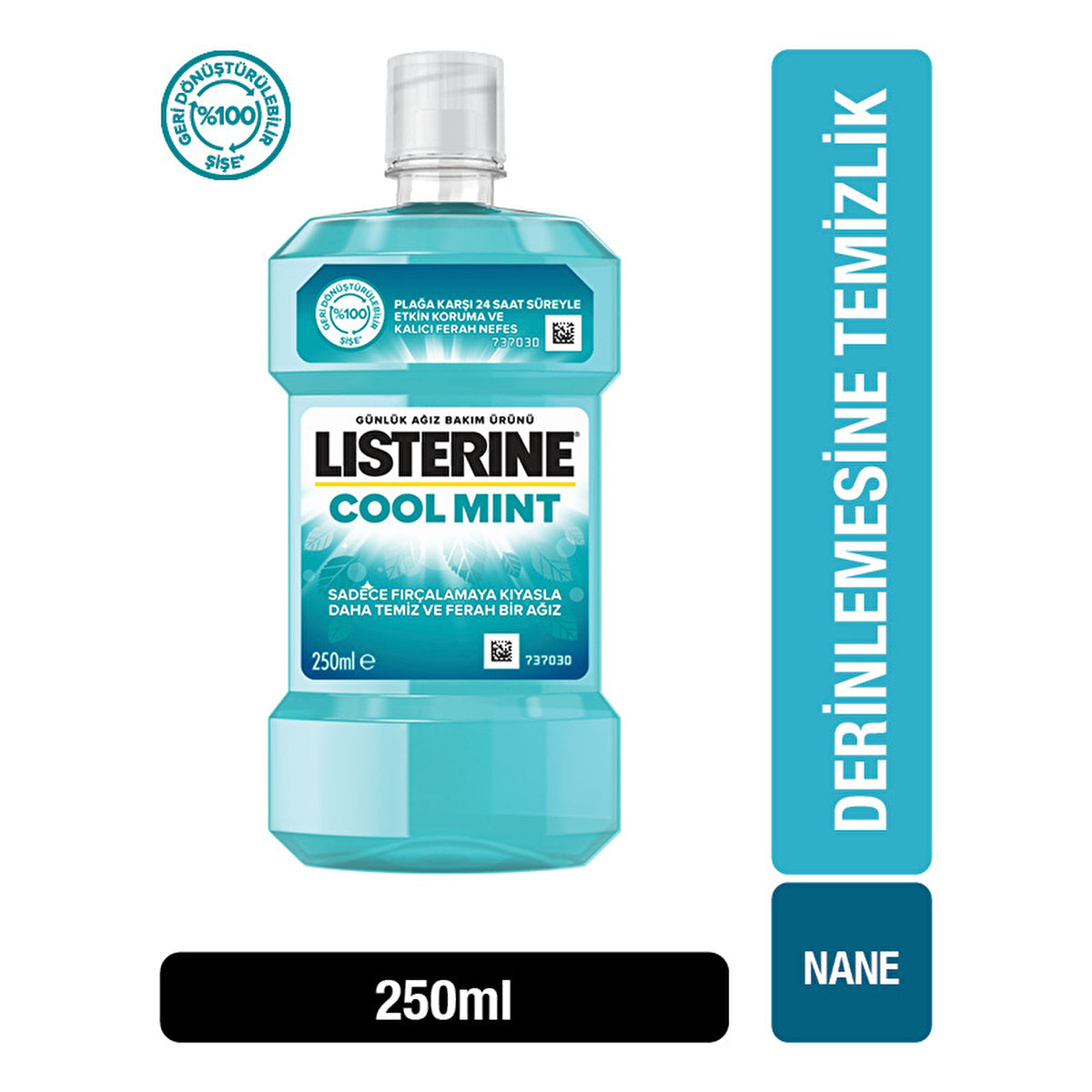 Listerine Cool Mint Mouthwash 8.45 Fl Oz - Antimicrobial Formula | Fresh Breath