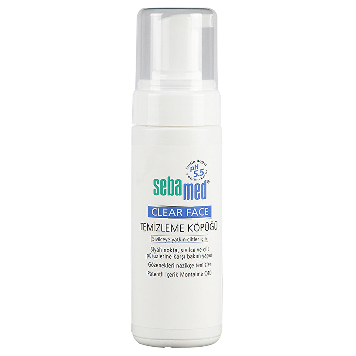 Sebamed Clear Face Cleanser 150ml - Deep Cleansing Foam | pH 5.5