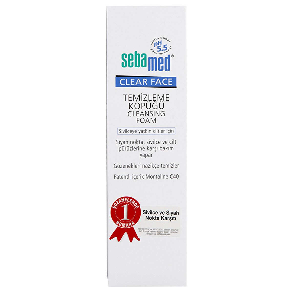 Sebamed Clear Face Cleanser 150ml - Deep Cleansing Foam | pH 5.5