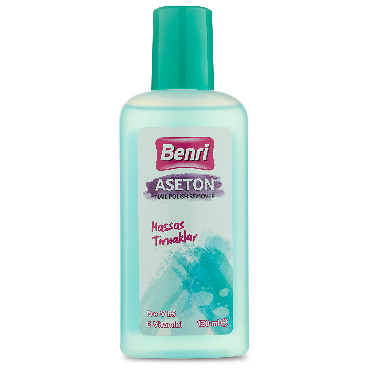 Benri Nail Polish Remover For Sensitive Nails 4.4oz - Gentle Formula | Acetone