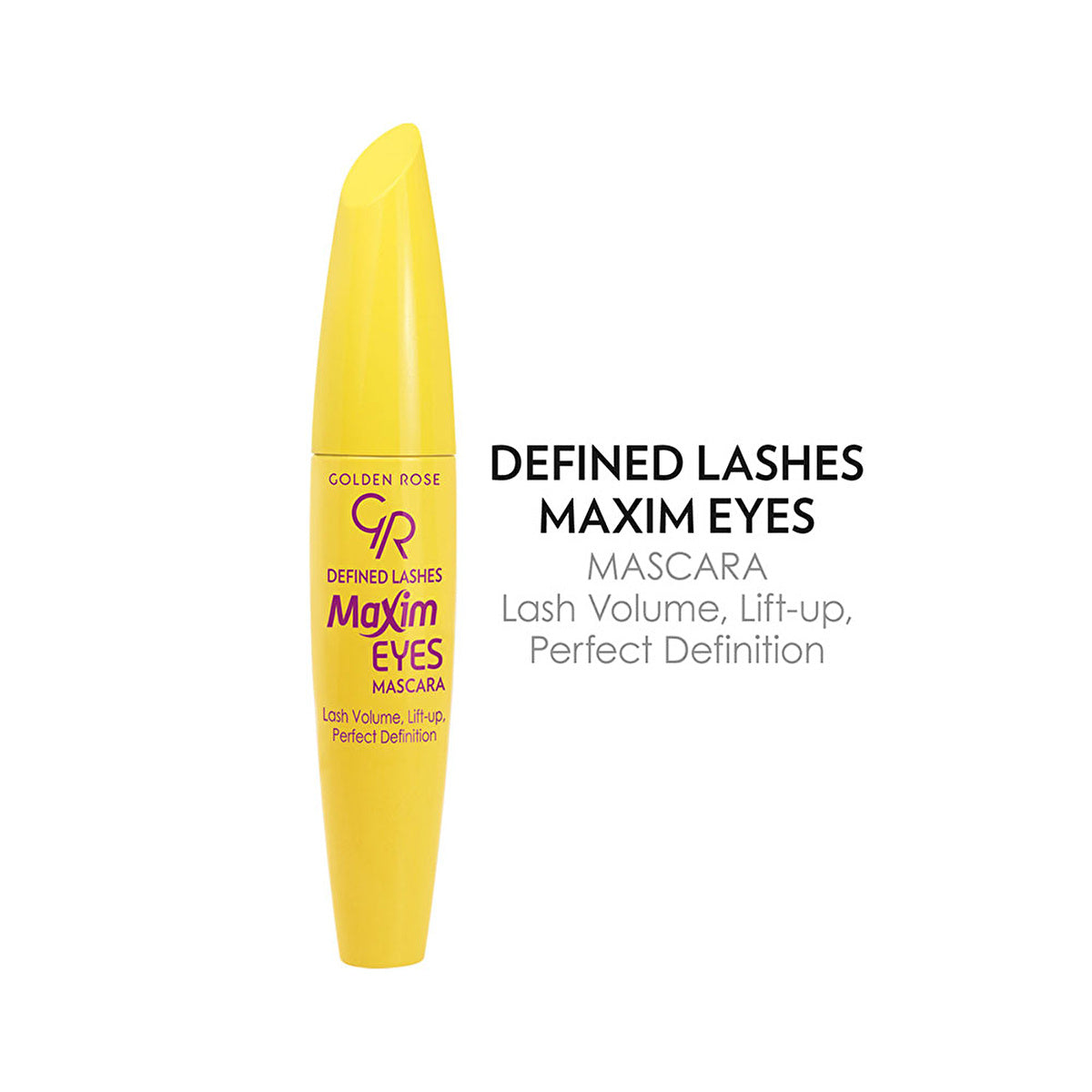 Golden Rose Defined Lashes Mascara - Volume & Curl | Black