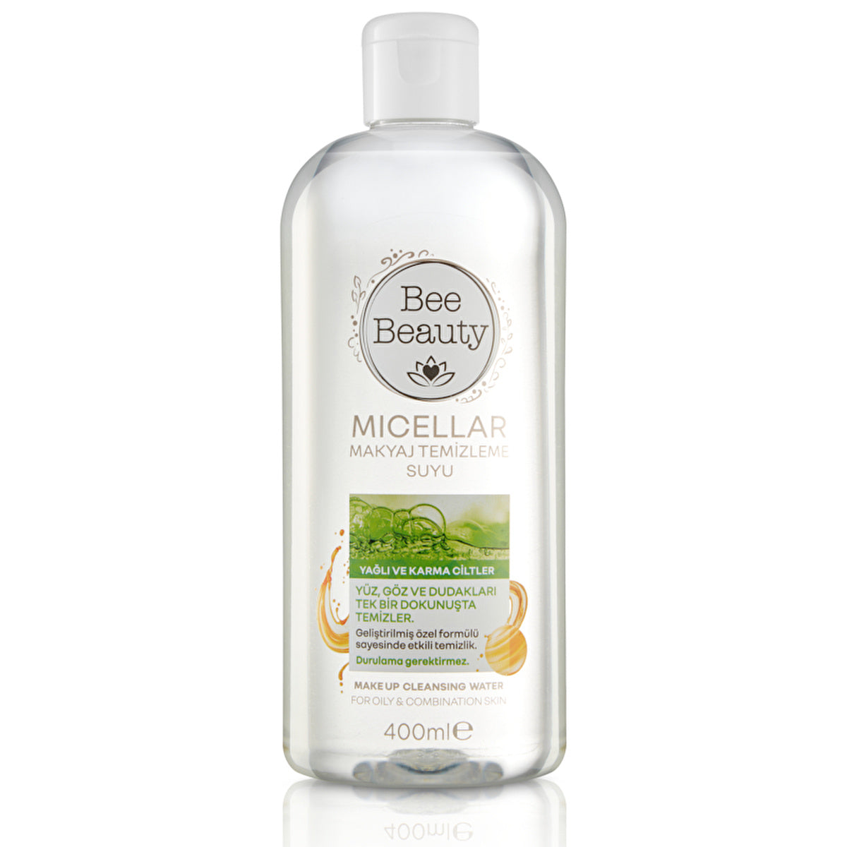 Bee Beauty Micellar Makeup Remover Oily & Combination Skin 400ml