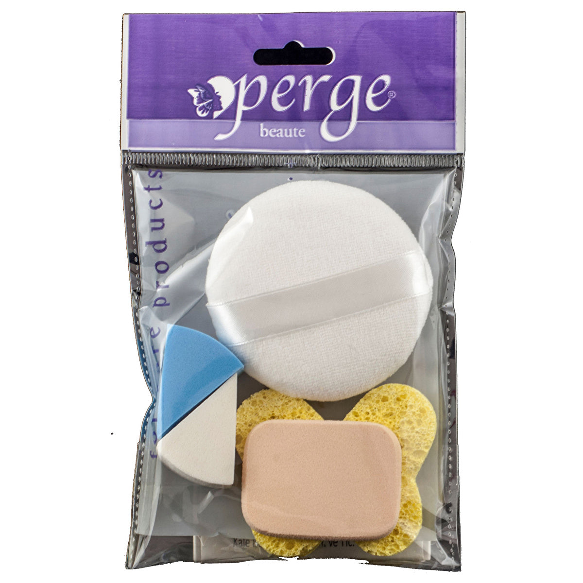 Perge Makeup Sponge Set - Soft Natural Texture | 3 Pack