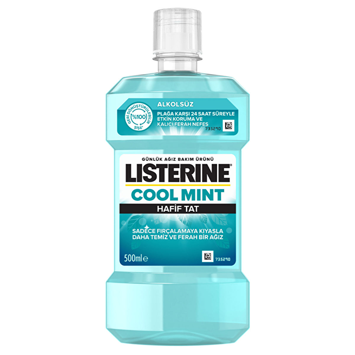 Listerine Total Care Cool Mint Mouthwash 500ml - Alcohol-Free | Fresh Taste