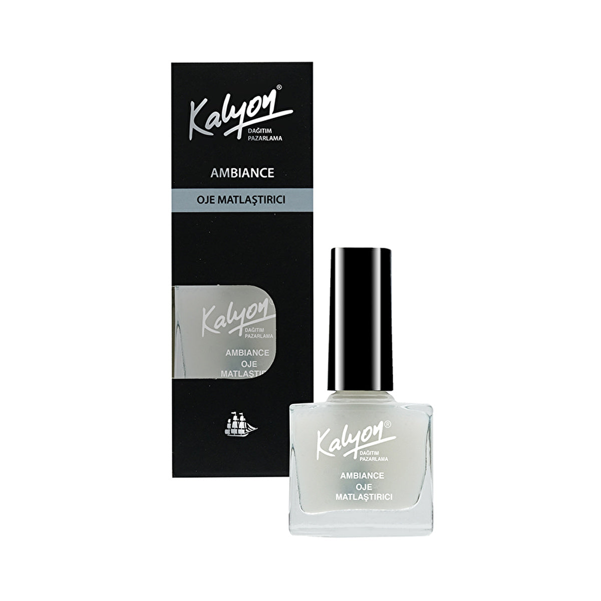 Kalyon Matte Nail Polish Top Coat - Achieve a Perfect Finish | 15ml